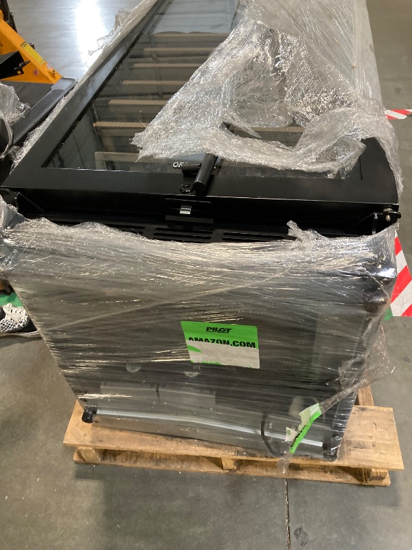 Photo 1 of **HANDLE DETTACHED AND SLIGHT BEND/WILL NEED TRUCK FOR PICK UP**
ORYMUSE 200 Bottle Upgrade Wine Cooler Refrigerator - 24 Inch Large Capacity Wine Fridge Built-In Freestanding, with Quiet Compressor, Professional Temperature Control & Wine Cellar - Black