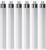 Photo 1 of Barrina 8FT LED Shop Lights Fixture, T8 72W 10000lm 5000K, Daylight White, Clear Cover, V Shape,Tube Light, Hight Output, Bulbs for Garage, Warehouse, Plug and Play, 6 Packs