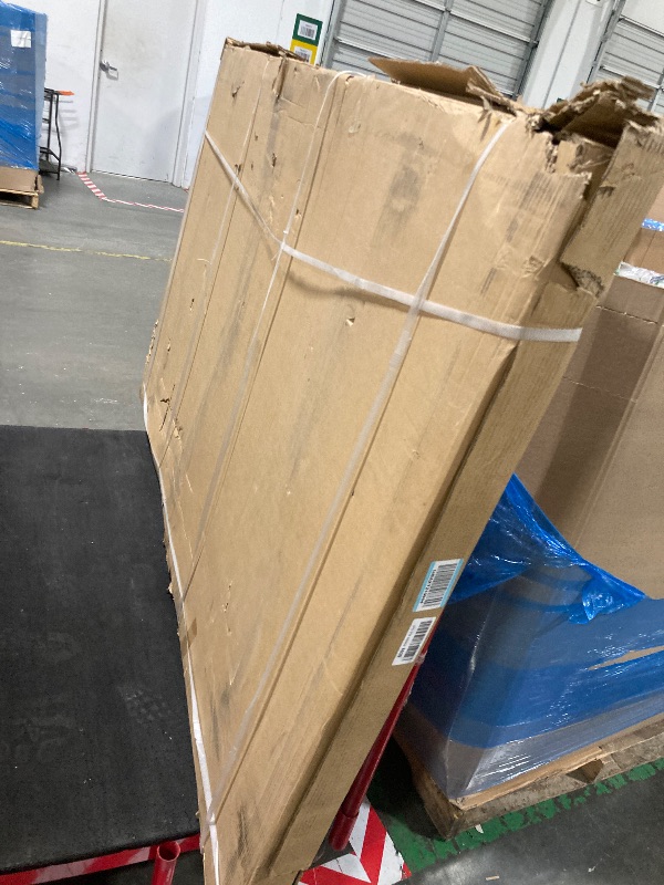 Photo 1 of **WILL NEED TRUCK OR TRAILER FOR PICK UP**
Bathlink Pivot Shower Door,44-48" W x 76" H Frameless Shower Door, 1/4"(6 mm) Thick Clear Tempered Glass, Brushed Nickel Finish, Reversible Glass Shower Door