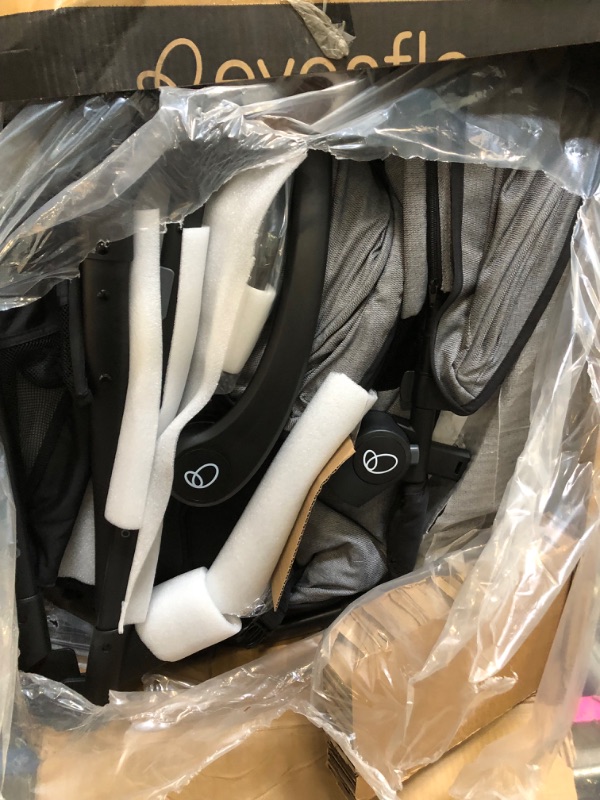 Photo 1 of **THIS IS A NEW OPEN BOX**Evenflo Shyft Intuiti Travel System with Revolve180 LiteMax NXT Rotational Infant Car Seat (Fossil Gray)