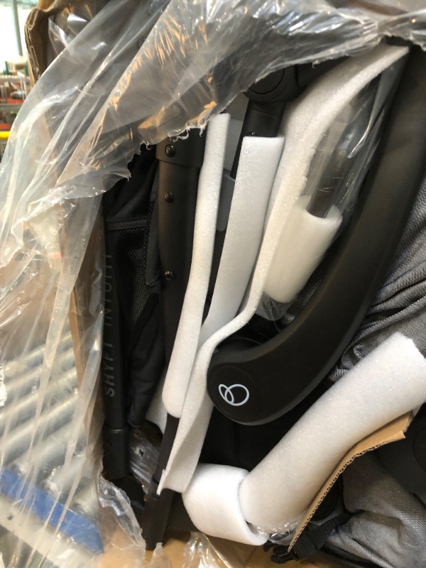 Photo 1 of **THIS IS A NEW OPEN BOX**Evenflo Shyft Intuiti Travel System with Revolve180 LiteMax NXT Rotational Infant Car Seat (Fossil Gray)