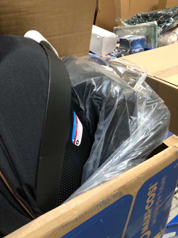 Photo 1 of **BRAND NEW OPENED IN NELLIS WAREHOUSE**
Maxi-Cosi Mico Luxe Infant Car Seat with Base, Rear Facing Car Seat For Babies, Baby Carseat 4-30 lbs, Baby Car Seats, Infant Car Seats, Midnight Glow