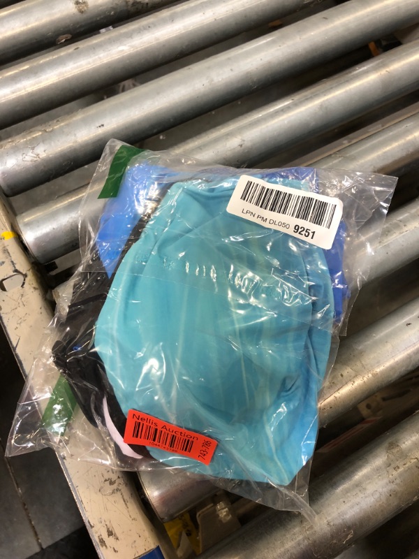 Photo 1 of Yonique Two Piece Tankini Swimsuits for Women with Shorts Tummy Control Bathing Suits Athletic Swimwear Blue Gradient XL