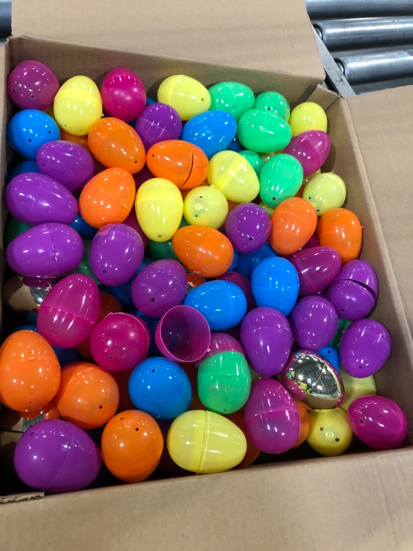 Photo 1 of [5 Surprised Golden Eggs] 300 pcs Easter Eggs Prefilled,150 pack Easter Eggs Bulk wtih 150 Toys inside Fidget Toys for Easter Basket Stuffers Easter Egg Hunt Party Favors for Kids Toddlers Boys Girls