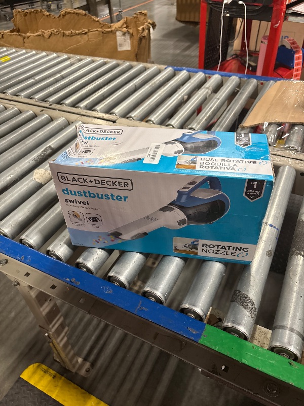 Photo 1 of BLACK+DECKER dustbuster AdvancedClean Cordless Handheld Vacuum, Compact Home and Car Vacuum with Crevice Tool (CHV1410L)