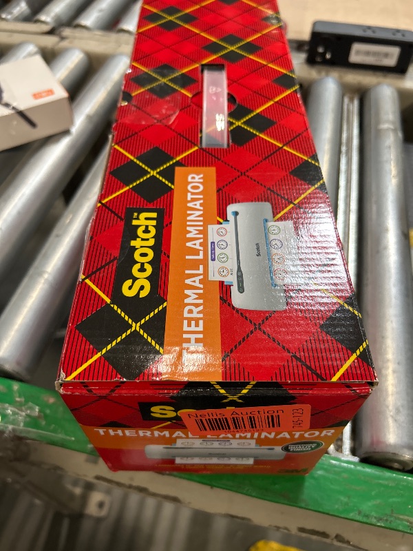 Photo 1 of Scotch Brand PRO Thermal Laminator, Never Jam Technology Automatically Prevents Misfed Items, 2 Roller System, 9 inch (TL906)