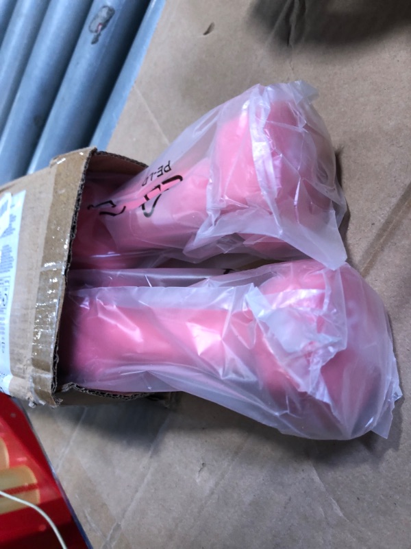 Photo 1 of Amazon Basics Neoprene Dumbbell Hand Weights, 2 Pounds, Pair, Pink