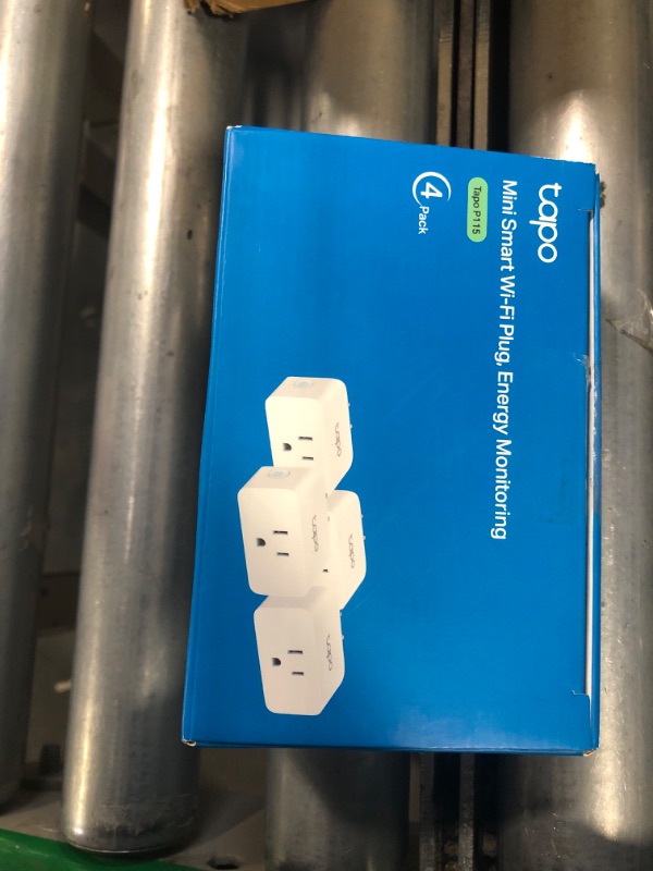 Photo 1 of ***ONE ONLY**
TP-Link ???? Smart Plug Wi-Fi Mini, Energy Monitoring, Compatible with Alexa & Google Home & Samsung SmartThings, Timer, 15A/1800W Max, ETL Certified, 2.4G Wi-Fi Only, Tapo P115(4-Pack)