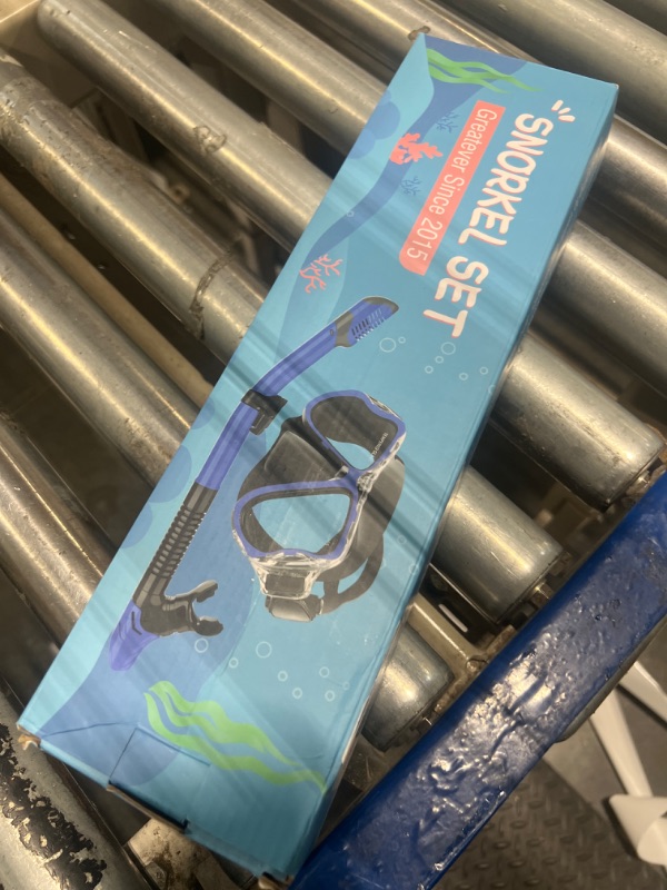 Photo 1 of ***Missing parts***
Greatever Dry Snorkel Set,Panoramic Wide View,Anti-Fog Scuba Diving Mask,Professional Snorkeling Gear for Kids