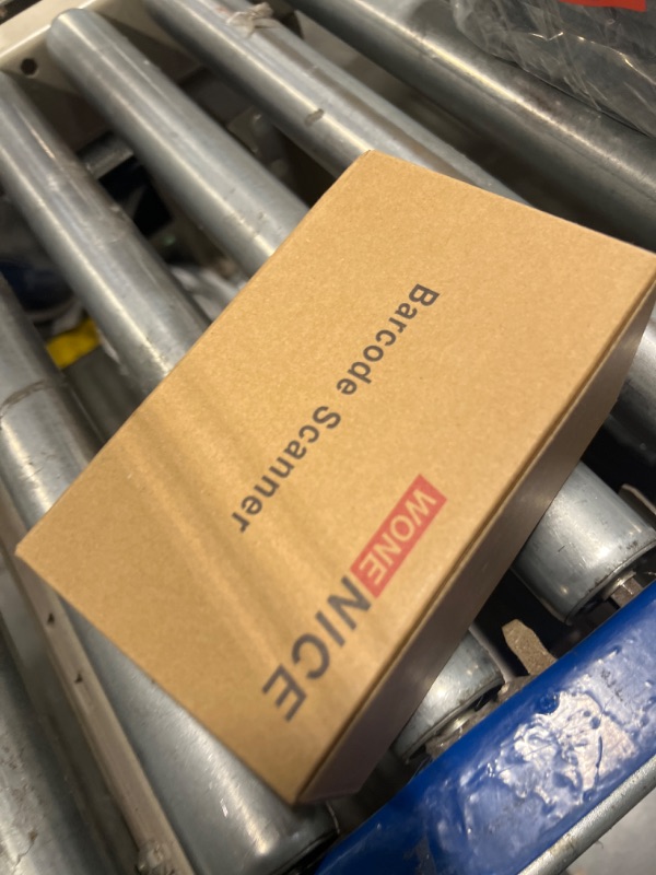 Photo 1 of WoneNice Wireless 1D 2D Barcode Scanner, Handheld QR Code Scanner CMOS Image Bar Code Reader for Computer POS, Supports Automatic Screen Scaning, Black