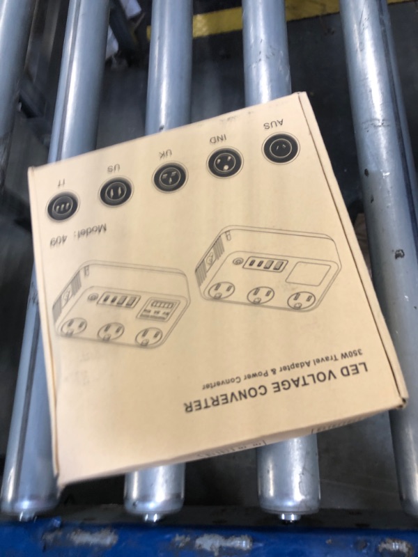 Photo 1 of 350W Conversion Plug,International Travel Converter with 2 USB and 2 USB-C Ports, lowering 220V to 110V for 100V-240V Areas and Different Countries Plugs Using US Electrical Devices