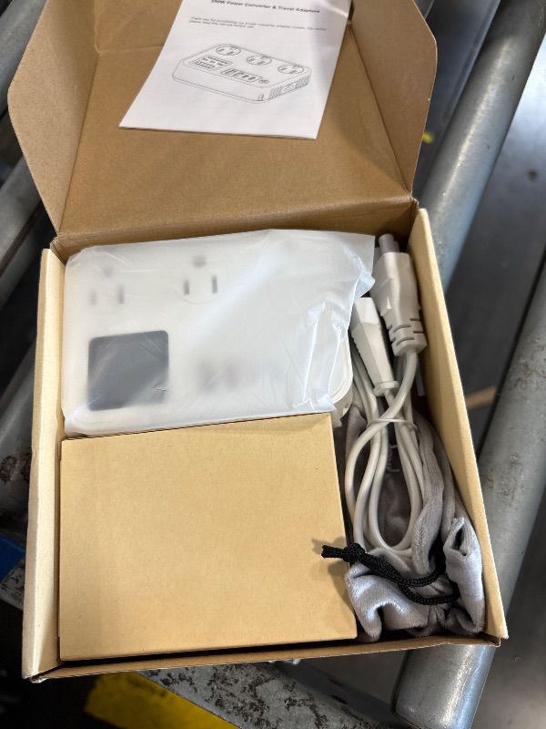 Photo 1 of 350W Conversion Plug,International Travel Converter with 2 USB and 2 USB-C Ports, lowering 220V to 110V for 100V-240V Areas and Different Countries Plugs Using US Electrical Devices