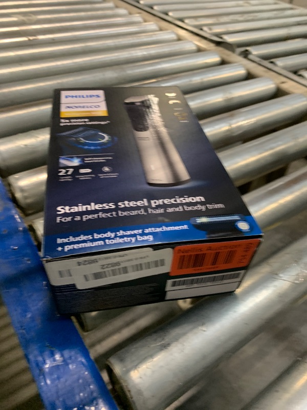 Photo 1 of Norelco Philips Multigroom 9000 Series, All-in-One Trimmer, Beard Trimmer and Hair Clipper, 23-Piece Men's Grooming Kit for Beard, Body, Face, Nose, Ear and Intimate Areas, MG9520/50