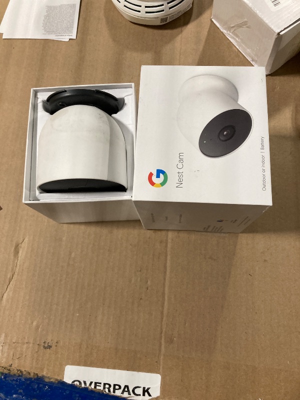 Photo 1 of Google Nest Cam Outdoor or Indoor, Battery - 2nd Generation - 1 Pack[repair]