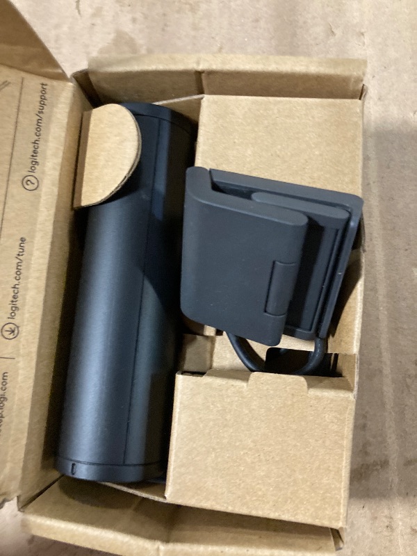 Photo 1 of Logitech Brio 501 Full HD Webcam with Auto Light Correction,Show Mode, Dual Noise Reduction Mics, Privacy Cover, Works with Microsoft Teams, Google Meet, Zoom, USB-C Cable - Black