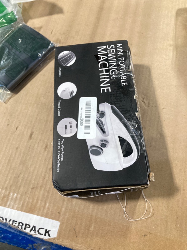 Photo 1 of **SPARE PARTS** Handheld sewing machine, portable, mini sewing machine, easy to use, fast sewing speed, suitable for sewing clothes, fabric, DIY Home machine for beginners?B-Pink?