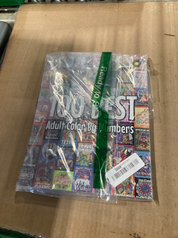 Photo 1 of 100 BEST Adult Color By Numbers: The best designs from Sunlife Drawing color by number coloring books