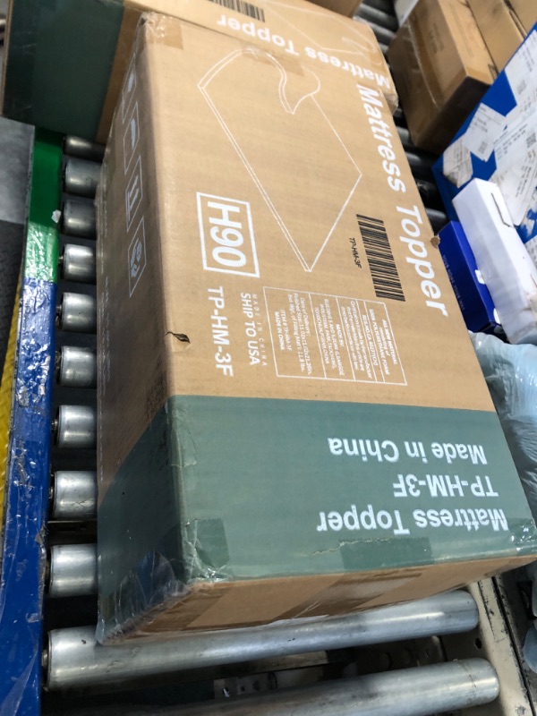 Photo 1 of MATTRESS TOPPER
Best Price Mattress 2-inch Ventilated Gel Memory Foam Topper - NW 11.80LB ,GW 13.34 LB Blue