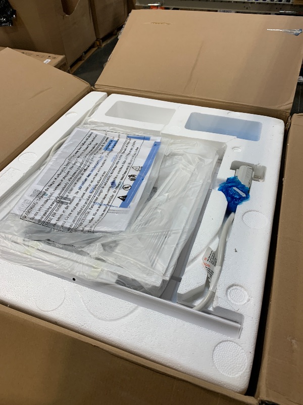 Photo 1 of Midea 8,000 BTU Smart Inverter Air Conditioner Window Unit with Heat and Dehumidifier – Cools up to 350 Sq. Ft., Energy Star Rated, Quiet Operation, Electronic Controls, Remote Control, White