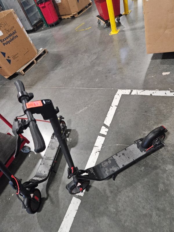 Photo 1 of ?Electric Scooter Adults, Up to 19Mph / 19-22 Miles,600W Powerful Motor and 10”Solid Tires,with Cruise Control,Smart Control,Double Braking Systems Folding E Scooter