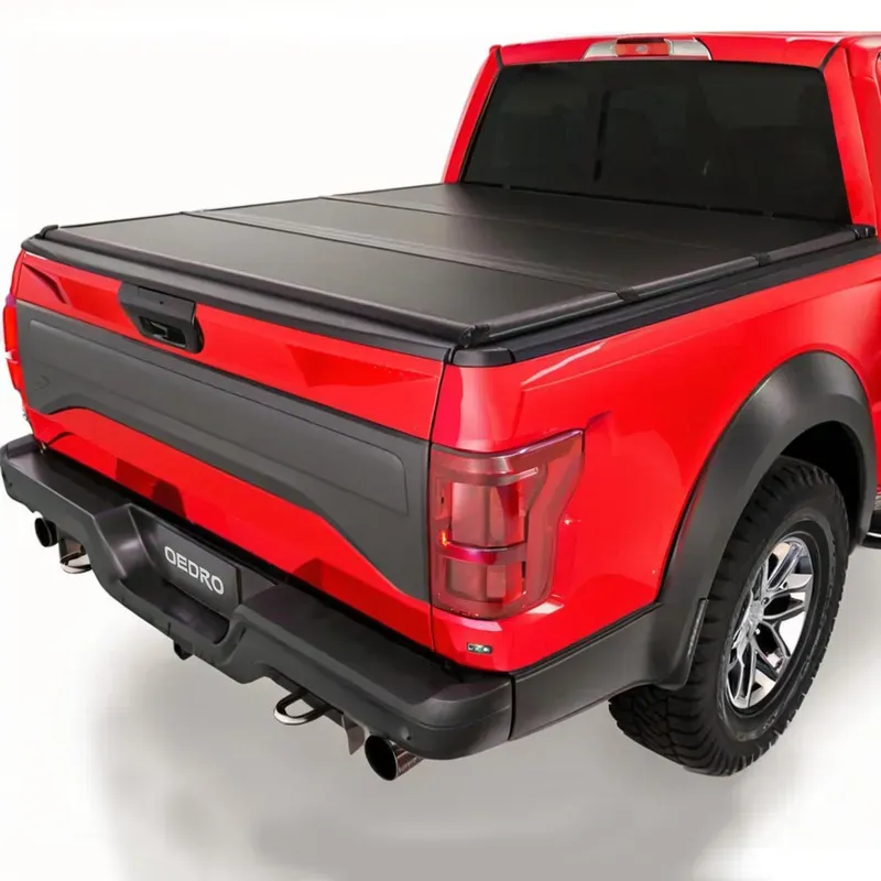 Photo 1 of ****Only the cover, missing hardware / installation equipment***
5.5FT Truck Bed FRP Hard Tri-fold Tonneau Cover for 2015-2025 Ford F-150 F150 5.5 feet Bed Cover
