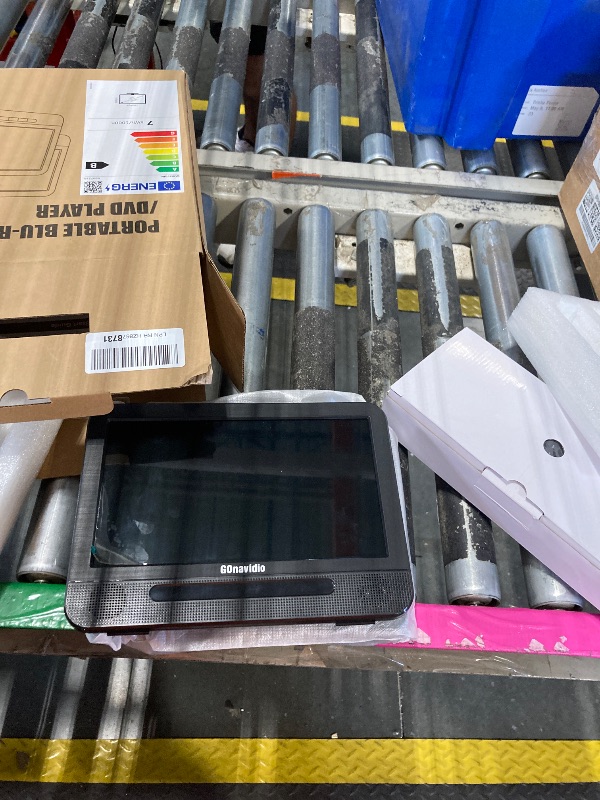 Photo 1 of 10.1'' Portable Blu Ray Players for Car with Rechargeable Battery, Dual Screen Blu Ray DVD Players Support 1080P Video, Dolby Audio, HDMI Out, Sync Screen, Last Memory, USB/SD, Play A Same Movie