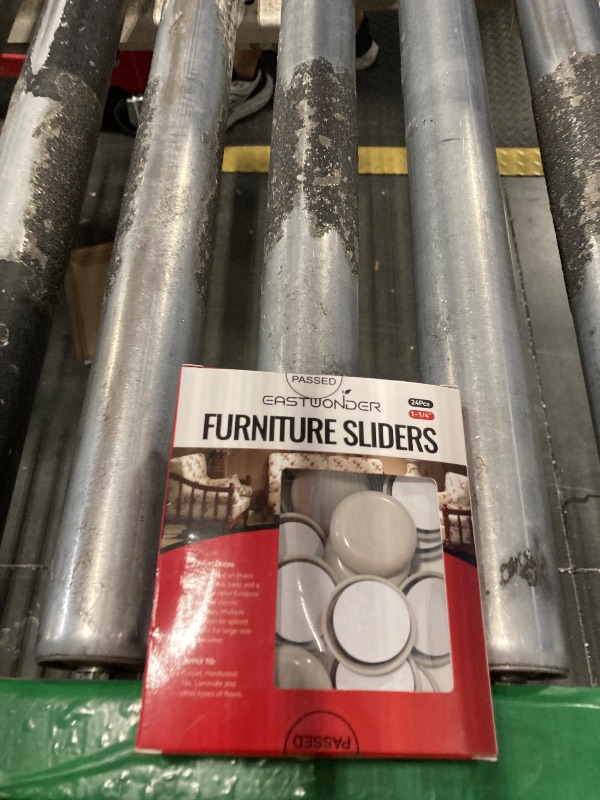 Photo 1 of 1-1/4" Furniture Sliders for Carpet & Hardwood Floors, 24PCS Furniture Pads for Quickly and Easily Move Any Item and Protect The Floor