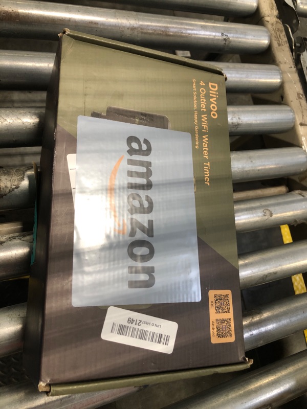 Photo 1 of Diivoo WiFi Water Timer 4 Outlets, Smart Sprinkler/Hose/Tap Timer Compatible with Alexa & 24 Irrigation Plans & Rain Delay, Garden Watering Systems Controller with 2 Watering Modes for Lawn Yard