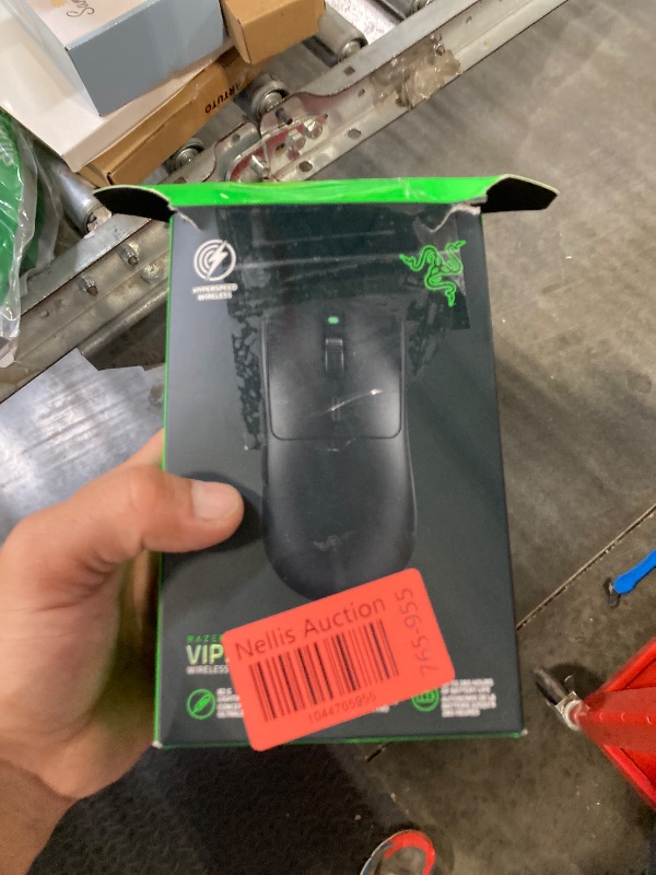 Photo 1 of Razer DeathAdder Essencial Gaming Mouse: 6400 DPI Optical Sensor-5 Programmable Buttons-Mechanical Switches-Rubber Side Grip-Classic Black