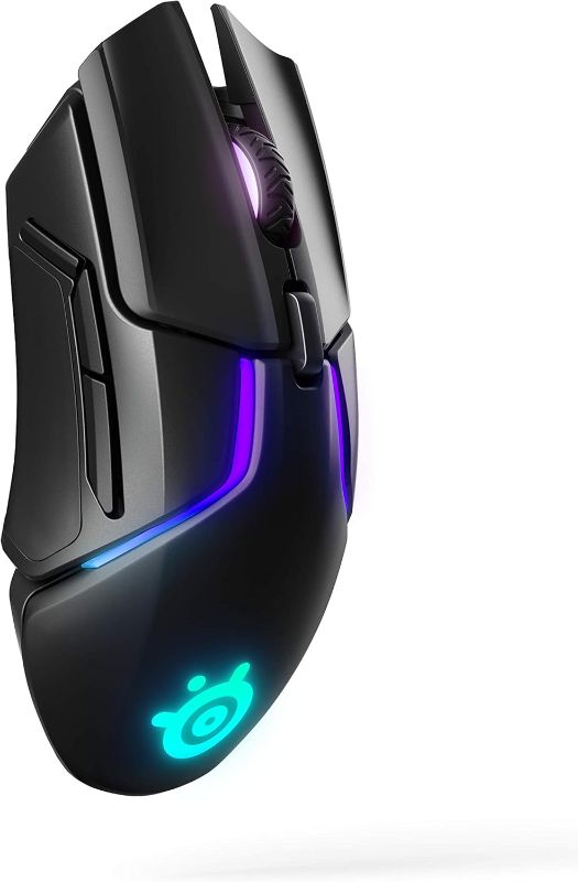 Photo 1 of Razer DeathAdder Essencial Gaming Mouse: 6400 DPI Optical Sensor-5 Programmable Buttons-Mechanical Switches-Rubber Side Grip-Classic Black