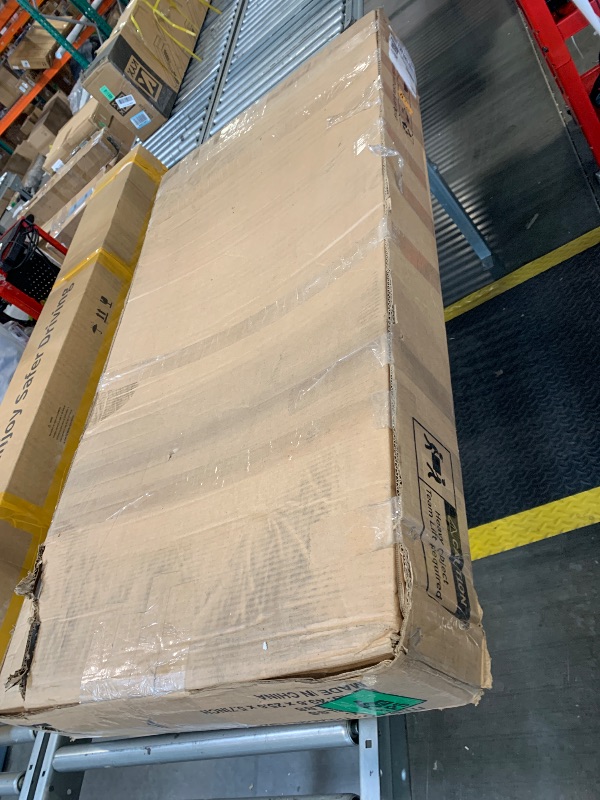 Photo 1 of RHYTHM FUN Incline Foldable Treadmill, Walking Pad Treadmill with Incline, 300 lbs Portable Treadmills with Handles for Home Office Use, Under Desk Compact Walking pad with LED Display & APP