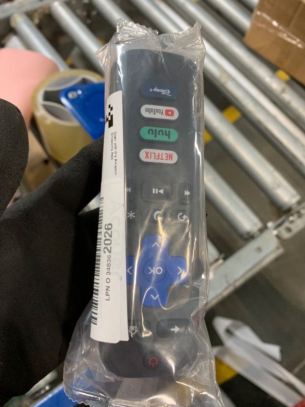Photo 1 of (Pack of 2) Replacement-Remote-Control for Roku-TV,Compatible for TCL Roku/Hisense Roku/Onn Roku/Philips Roku Smart TVs(Not for Roku Stick and Box)