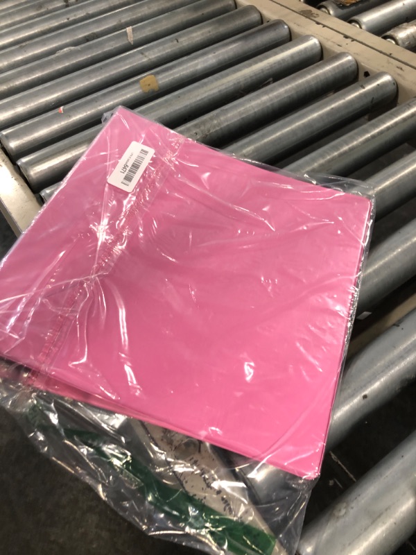 Photo 1 of 2 Inch 3 Ring Binder 2” Pink, Slant D-Ring 2 in Binder Clear View Cover with 2 Inside Pockets, Heavy Duty Colored School Supplies Office and Home Binders – by Enday
