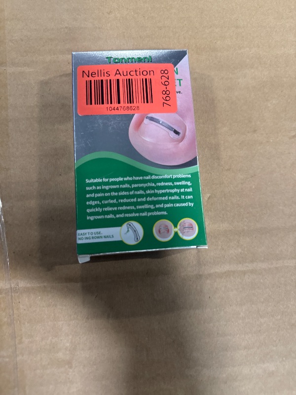 Photo 1 of Titanium Alloy Silicone Ingrown Toenail Treatment, Designed for Curved Nail Repair, Ingrown Toenail Corrector, Nail correction tool, Ingrown Toenail Removal Kit,Suitable for Any Toenail Size men woman