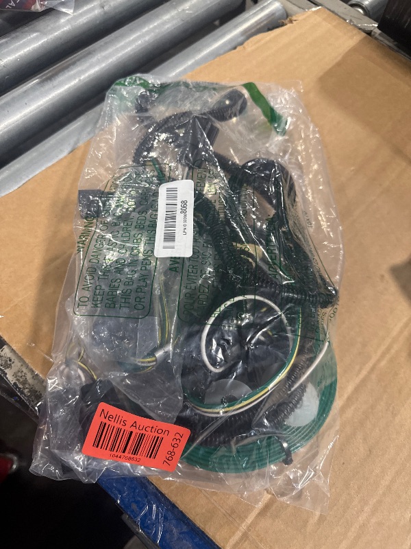 Photo 1 of CURT 58992 Custom Towed-Vehicle RV Wiring Harness for Dinghy Towing, Fits Select Ford Bronco, Black