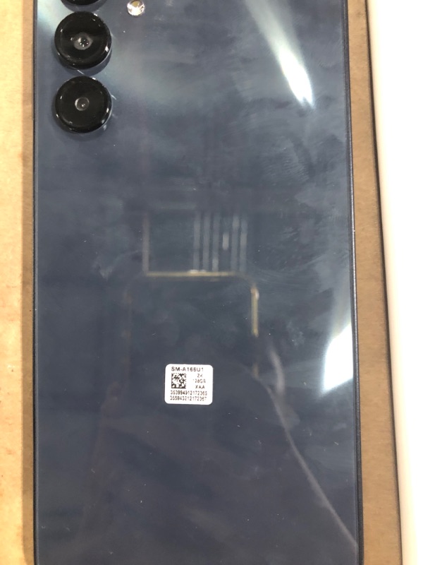 Photo 1 of **SCREEN DOESNT WORK**SAMSUNG Galaxy A16 5G A Series Cell Phone, Unlocked Android Smartphone, Large AMOLED Display, Durable Design, Super Fast Charging, Expandable Storage, US Version, 2025, Blue Black