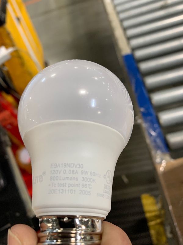 Photo 1 of  16 Pack Dusk to Dawn Indoor LED , 800 Lumens Medium Base 120V ***STOCK IMAGE, SIMILAR ITEM/ COLOR MAY VARY***