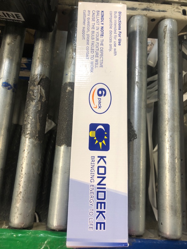Photo 1 of 18 Inch F15T8/WW 15W Soft White Fluorescent Bulb Compatible with Philips Alto ECO GE Staco Light Fixture, T8 Fluorescent Bulb 15 Watt 3000K, 900 Lumens 6 Count