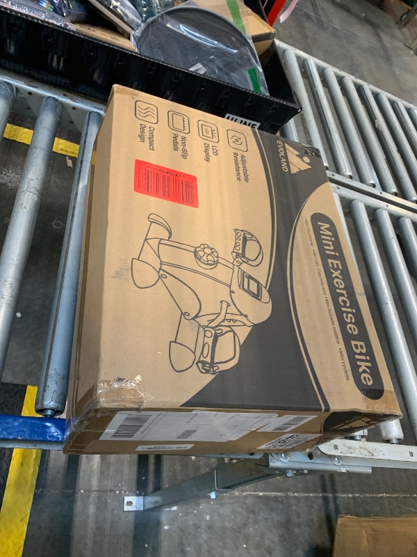 Photo 1 of Mini Exercise Bike, himaly Under Desk Bike Pedal Exerciser Portable Foot Cycle Arm & Leg Peddler Machine with LCD Screen Displays