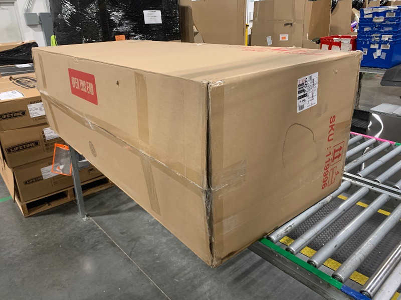 Photo 1 of JUBEST 40"x86" Concealed Sliding Barn Door with Soft Close Hardware Kit, Brown Hidden Door for Opening 32"-36"x84", Waterproof and Modern, Smooth Sliding, for Interior Using, Widely Used