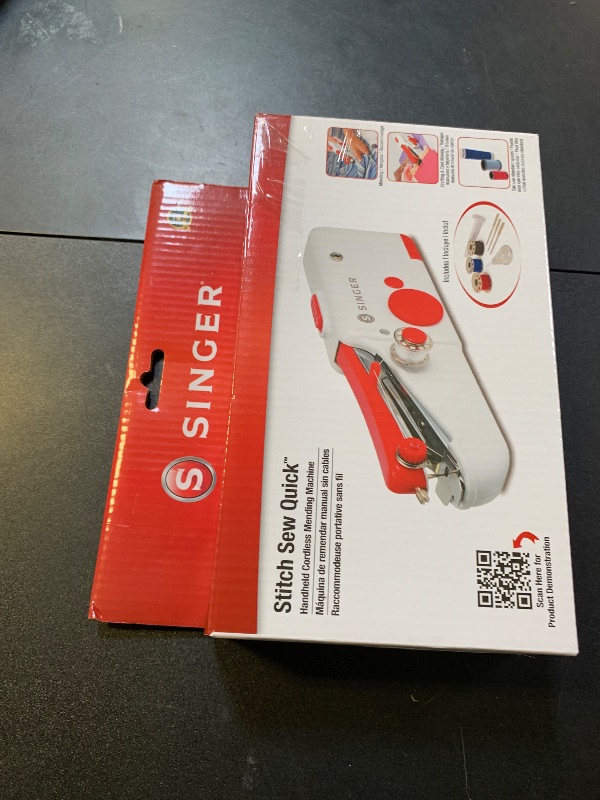 Photo 1 of SINGER Stitch Sew Quick Portable Mending Machine - Single Thread Machine for Quick Repairs