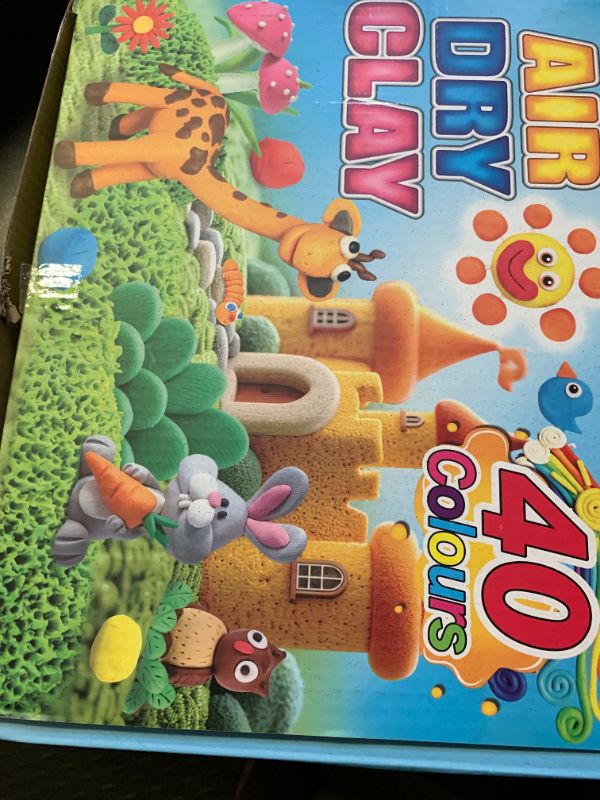 Photo 1 of Modeling Clay Kit - 40 Colors Air Dry Clay DIY Molding Clay with Tools, Kids Art Crafts Gift for Boys & Girls Age 3-12 Year Olds