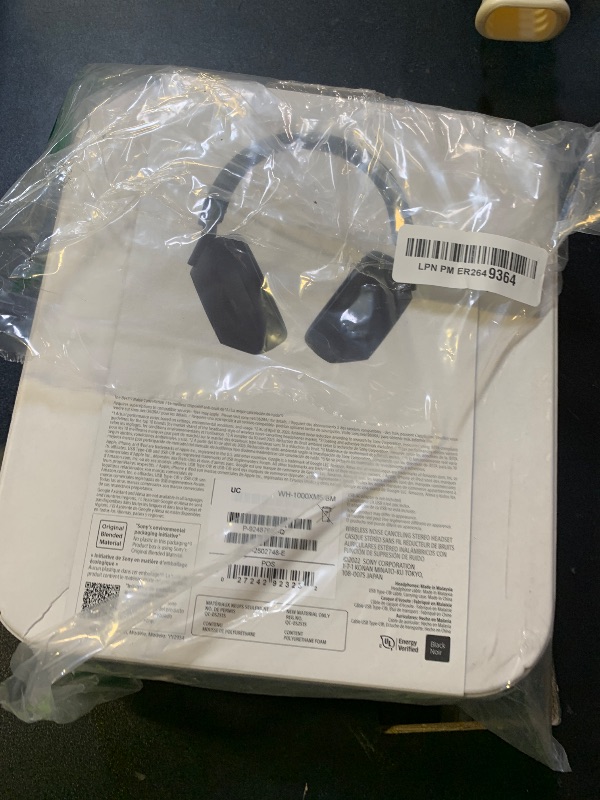 Photo 1 of Sony WH-1000XM5 Premium Noise Canceling Headphones, Auto NC Optimizer, 30-Hour Battery, Alexa Voice Control, Black