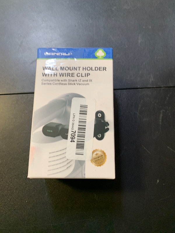 Photo 1 of LANMU Upgraded Wall Mount Holder with Cable Clip Compatible with Shark IX141 IZ362H Pet Cordless Stick Vacuum, Ultracyclone CH951, Compatible with Bissell 2390A Pet Hair Eraser Handheld Vacuum