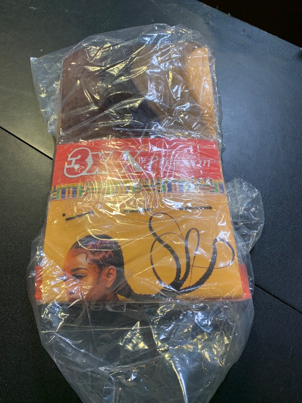Photo 1 of Sensationnel X-pression prestretched braiding hair - 3x braid 58 inch all kanekalon flame retardant synthetic braid for box braids and twists (1 pack, M4/27/30)