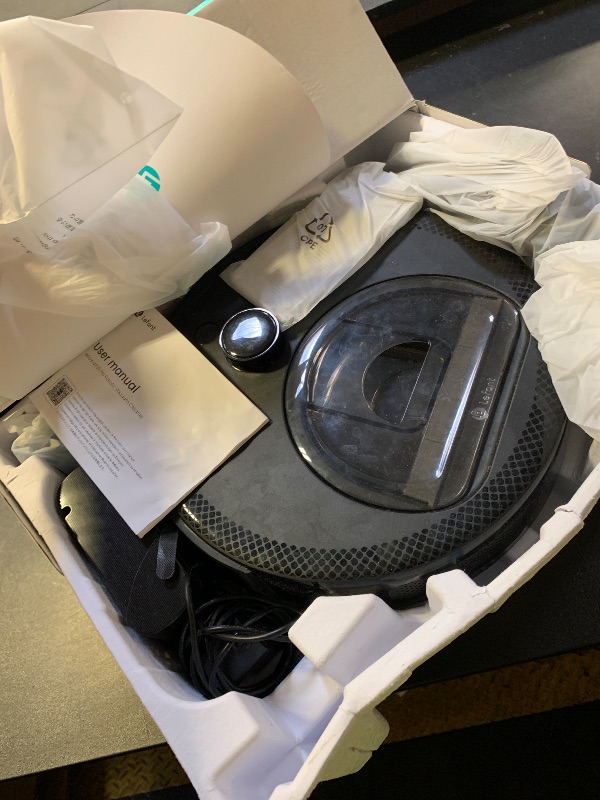 Photo 1 of Lefant LiDAR Robot Vacuum and Mop, 450ml Visible Dustbin, Upgraded 190° PSD Obstacle Avoidance, Customized Cleaning, Multi-Floor Mapping, 150 Mins Runtime, WiFi/Alexa/APP, Pet Hair & Carpets, M330 Pro
