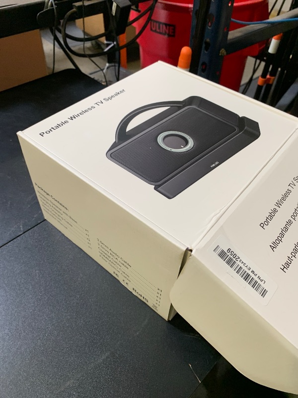 Photo 1 of SavvyBloom 5.8 GHz Wireless TV Speakers for Hard of Hearing Seniors, Portable TV Speakers for Smart TV, No More Struggling for Volume, No Sound Lag, 5 Cables Include to Connect TV