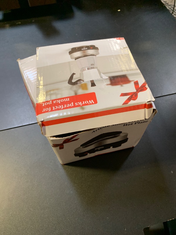 Photo 1 of Artilife 500W Small Hot Plate Mini Hot Plate,Artilife 500w Small Electric Hot Plate,Mini Stove Portable Stove Kitchen Cooktop Electric Heater,Perfect Size for Moka Pot 110V
