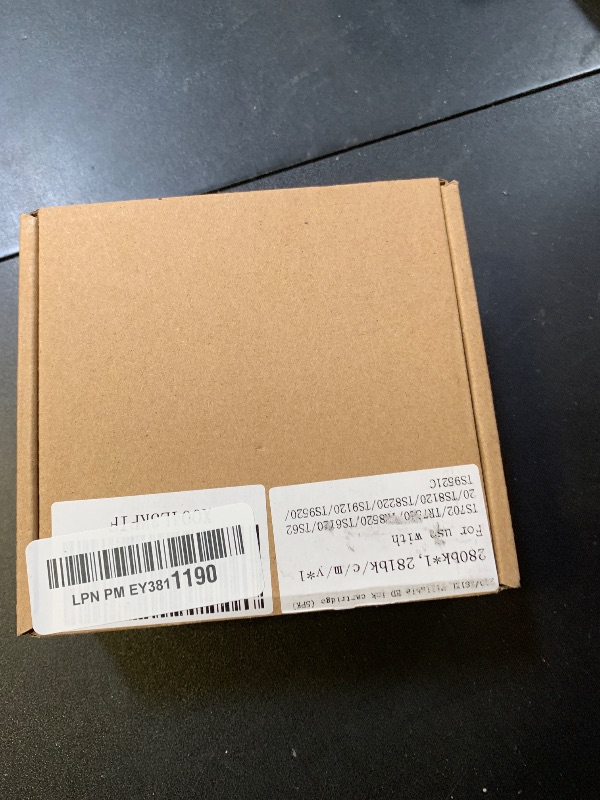 Photo 1 of BJ-INK 280 281 Refillable Ink Cartridges Work with PIXMA TS6120 TS6220 TS6320 TS8120 TS8220 TS8320 TR7520 TR8520 TR8620 TS9120 TS9520 TS9521C TS702 Printer (280TC)