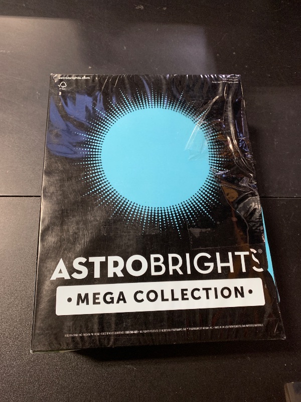 Photo 1 of Astrobrights Mega Collection, Colored Paper, Bright Blue, 625 Sheets, 24 lb/89 gsm, 8.5" x 11" - MORE SHEETS! (91621)
